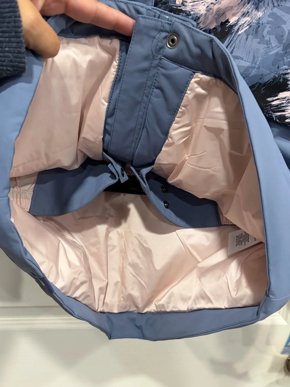 Roxy Girls XL Dawnrae Parka Waterproof Insulated Blue Wild Wind Ski Snow NWT